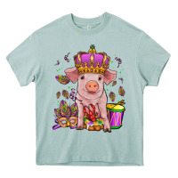 Arona mardi gras pig Heavy Core Tee - OliviaCreatesArt