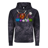 Cloud Black love  halloween Vintage Hoodie - CowhideDigitalArt