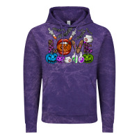 Cloud Purple love  halloween Vintage Hoodie - CowhideDigitalArt