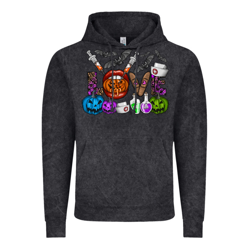Love  Halloween Vintage Hoodie by CowhideDigitalArt | Teevron