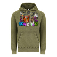 Vintage Olive love  halloween Vintage Hoodie - CowhideDigitalArt