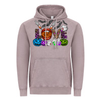 Vintage Zinc love  halloween Vintage Hoodie - CowhideDigitalArt
