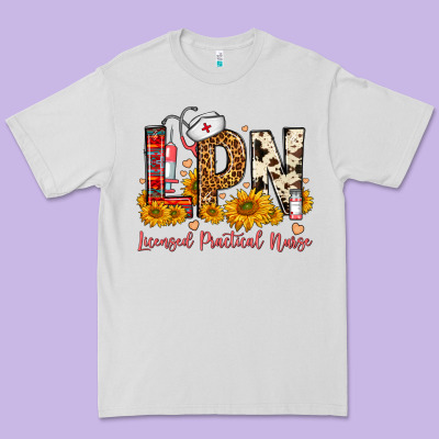 Western Lpn Licensed Practical Nurse Premium Tee Designed By Fadigitalartstudio