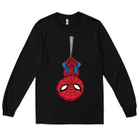 Black the spider kids cartoon Long Sleeve Tee - linhVisuals