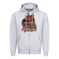 Heather Grey Mother's Day Glasses Leopard Bandana Mama Bear Hunting Fish Zipper Hoodie - RanaPortraitStore