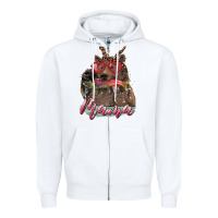 White Mother's Day Glasses Leopard Bandana Mama Bear Hunting Fish Zipper Hoodie - RanaPortraitStore