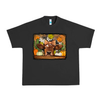 Pigment Black fall cow Urban Heavy Tee - Jasminsmagicworld