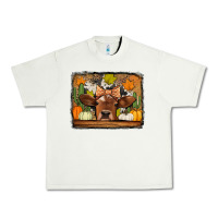 Pistachio fall cow Urban Heavy Tee - Jasminsmagicworld