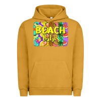 Pigment Peanut Butter beach vibes summer brushstroke Urban Hoodie - Jasminsmagicworld