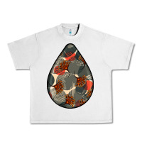 Lunar Rock african fabric pattern teardrop earrings Urban Heavy Tee - BundleAndBundleShop