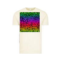 Vintage Arctic colorful leopard seamless pattern Vintage Tee - BundleAndBundleShop