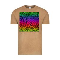 Vintage Camel colorful leopard seamless pattern Vintage Tee - BundleAndBundleShop