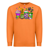 Carrot mardi gras coffee cups Premium Sweatshirt - Jasminsmagicworld