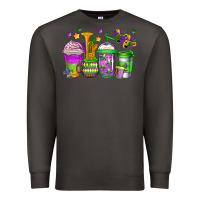 Smoke mardi gras coffee cups Premium Sweatshirt - Jasminsmagicworld
