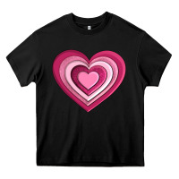 Black sweet heart olivia Heavy Core Tee - OliviaCreatesArt