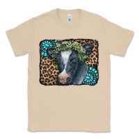Mushroom Floral Cow Leopard Gemstone Classic Tee - CowCowDesign