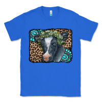 True Royal Floral Cow Leopard Gemstone Classic Tee - CowCowDesign