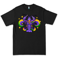 Black mardi gras crawfish Premium Tee - FaDigitalArtStudio