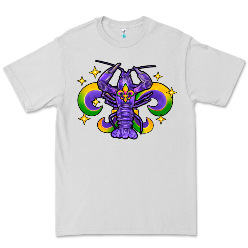 Mardi Gras Crawfish Premium Tee by FaDigitalArtStudio | Teevron