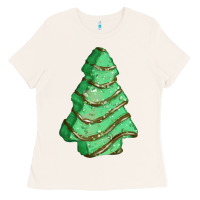 Bone green christmas cake Ladies Tee - FaDigitalArtStudio