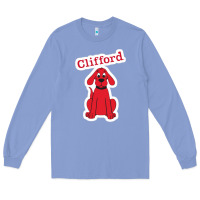 Colony Blue clifford the big red dog 98093899 Long Sleeve Tee - linhVisuals