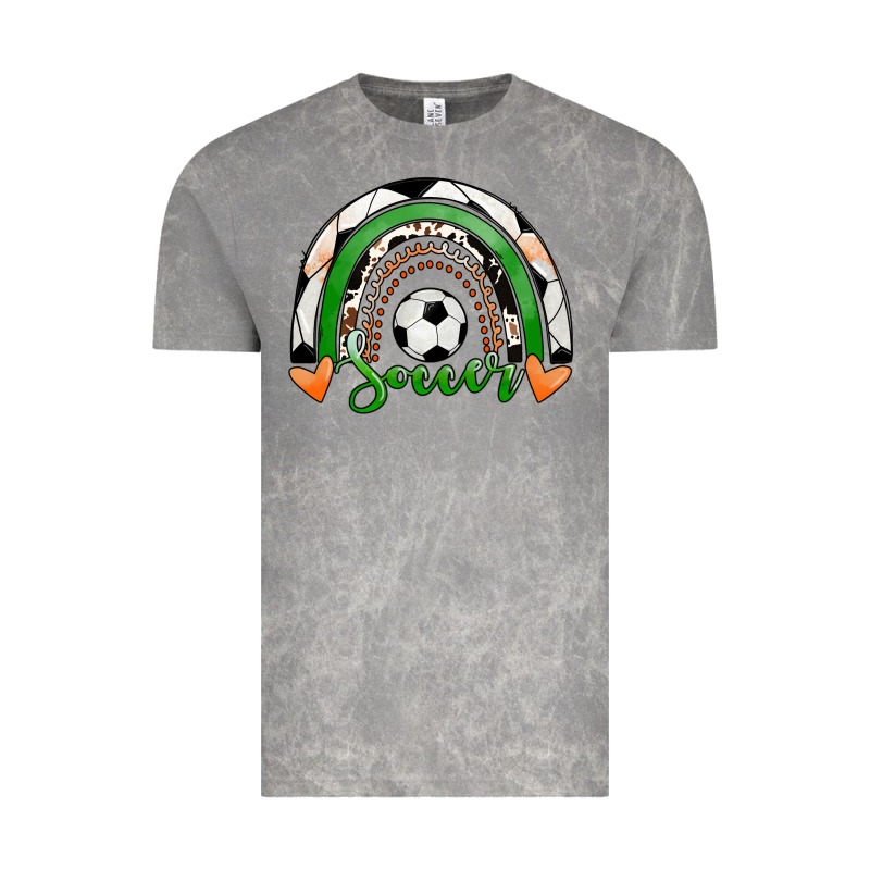 Soccer Rainbow Vintage Tee by RanaPortraitStore | Teevron