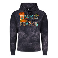 Cloud Black whatever spices your pumpkin Vintage Hoodie - CowhideDigitalArt