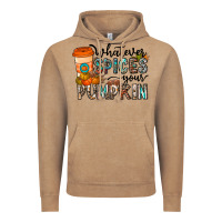 Vintage Coffee whatever spices your pumpkin Vintage Hoodie - CowhideDigitalArt