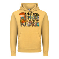 Vintage Mustard whatever spices your pumpkin Vintage Hoodie - CowhideDigitalArt