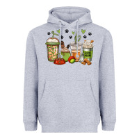 Heather Grey dog mom coffee Heavyweight Hoodie - Jasminsmagicworld