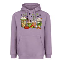 Lavender dog mom coffee Heavyweight Hoodie - Jasminsmagicworld