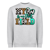 My Heart Is On That Field Soccer Heavyweight Sweatshirt | Teevron