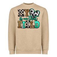 Mushroom my heart is on that field soccer Heavyweight Sweatshirt - Jasminsmagicworld