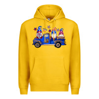 Lemon american flag gnomes truck Premium Hoodie - Artiststas