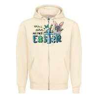 Sandshell My First Easter Bunny Boy Zipper Hoodie - RanaPortraitStore