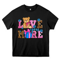 Black love you more olivia Heavy Core Tee - OliviaCreatesArt