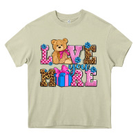 Mossy love you more olivia Heavy Core Tee - OliviaCreatesArt