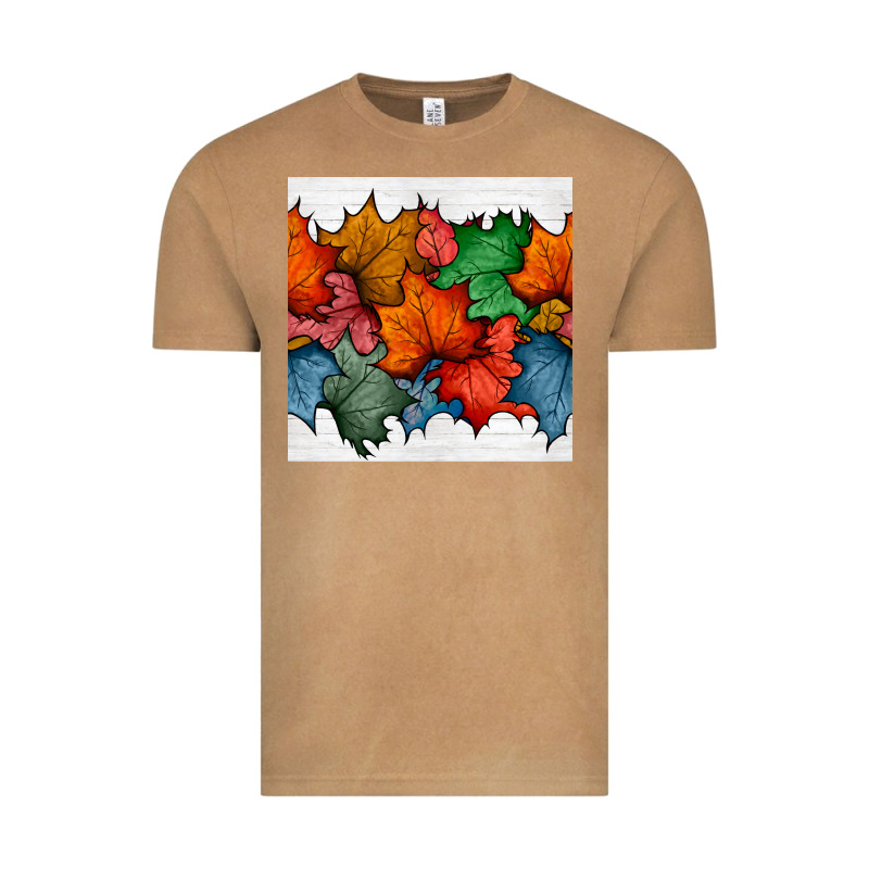 Autumn  Leaves Seamless Pattern Vintage Tee by BundleAndBundleShop | Teevron