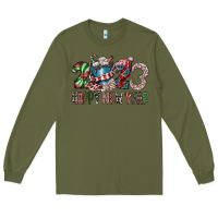 Army Green 2023 Happy New Year Long Sleeve Tee - CowhideDigitalArt