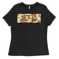 Black just a girl who loves christmas Ladies Tee - BundleAndBundleShop