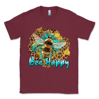 Burgundy bee happy Classic Tee - Artiststas