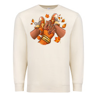 Sandshell Black girl Fall sneakers Premium Sweatshirt - RanaPortraitStore