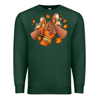 Sports Green Black girl Fall sneakers Premium Sweatshirt - RanaPortraitStore
