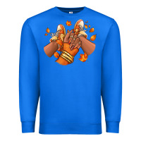 True Royal Black girl Fall sneakers Premium Sweatshirt - RanaPortraitStore