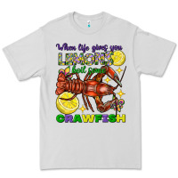 Dove Grey When life gives you lemons boil some crawfish Premium Tee - FaDigitalArtStudio