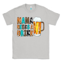 Moon Dust Mama Needs a Drink Classic Tee - CowCowDesign