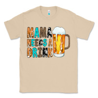 Mushroom Mama Needs a Drink Classic Tee - CowCowDesign