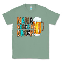 Sage Mama Needs a Drink Classic Tee - CowCowDesign