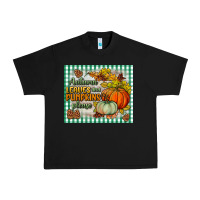Black autumn leaves and pumpkins please mouse pad Urban Heavy Tee - BundleAndBundleShop
