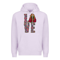 Lilac love lady of guadalupe Premium Hoodie - Jasminsmagicworld
